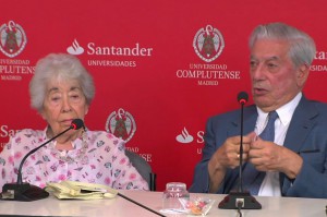 Vargas Llosa con Bernardez