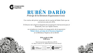 Rubén Darío. Príncipe de la literatura hispanoamericana