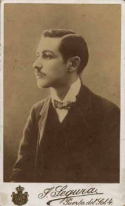 Juan Ramón Jiménez hacia 1900