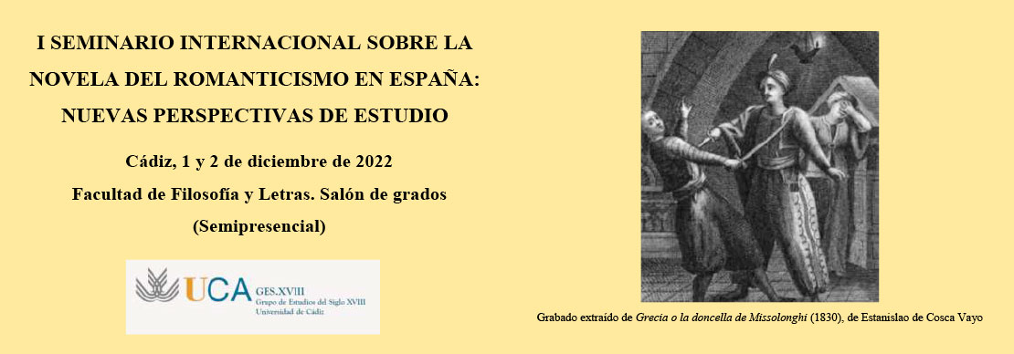 I Seminario Internacional sobre la novela del Romanticismo en España
