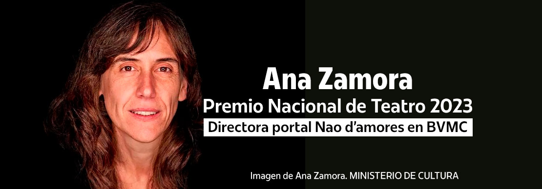 Ana Zamora, galardonada con el Premio Nacional de Teatro 2023