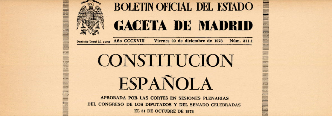 Constitución Española de 1978