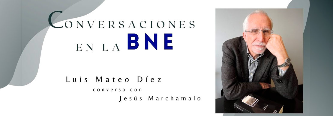 Luis Mateo Díez conversa con Jesús Marchamalo