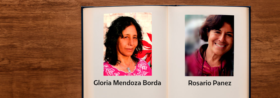 Rosario Panez y Gloria Mendoza Borda
